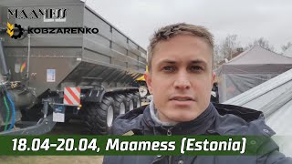 Техніка Кобзаренко в Естонії -  виставка Maamess 2024