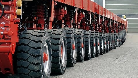 Mammoet Self-Propelled Modular Transporter (SPMT)