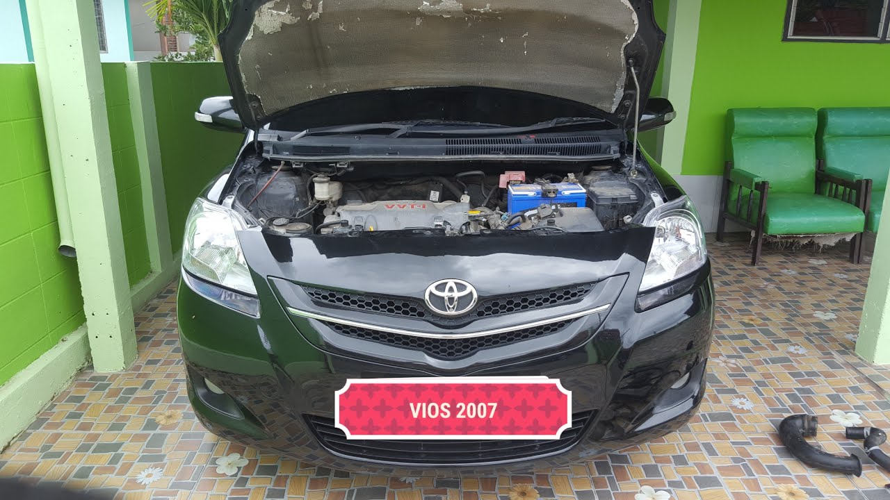 เปลี่ยนมอเตอร์พัดลมหม้อน้ำ vios 2007 (ทำเองได้)