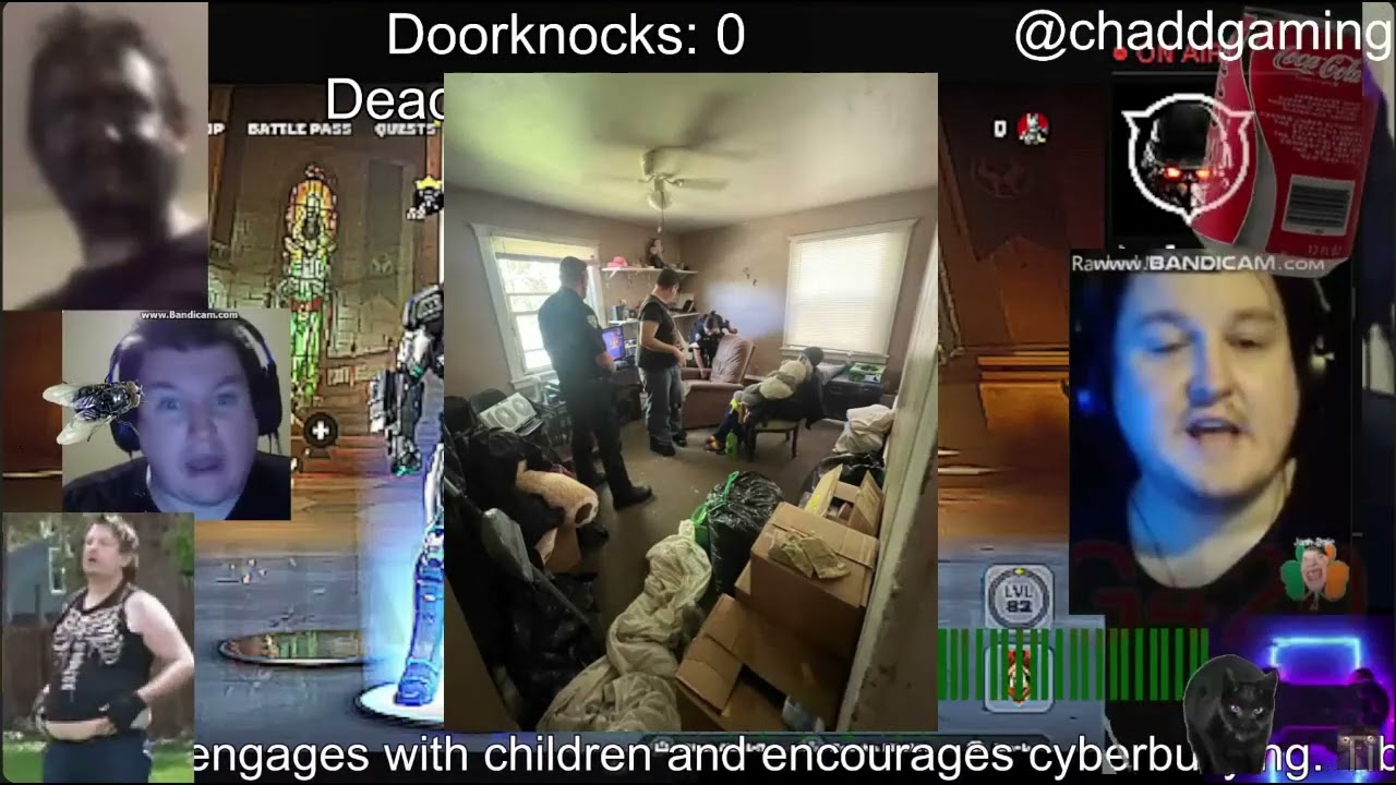 Jonathan Tibbetts aka Greasy Groomer Lolcow/ TiBBzTV  gets a visit from the cops. 9/3/2024