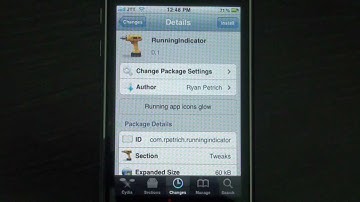 Delete Running Apps from SpringBoard - RunningIndicator Free Cydia Tweak
