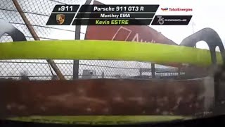 24h Nürburgring 2023 | Kevin Estre Crash #911 Manthey Porsche 992 GT3 R