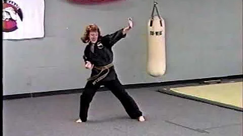 Tracy Kenpo Karate Form Tiger and Crane
