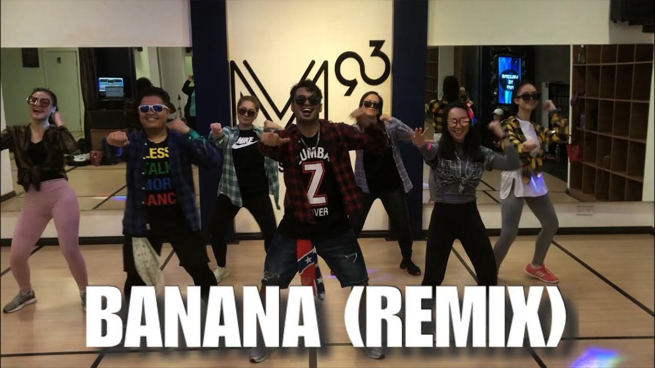 Banana Remix (TikTok) By Conkarah | Zumba®️ Fitness | Raphael ...