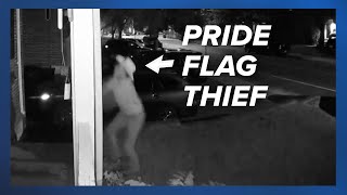 “Anti-LGBTQ+ cowboy” repeatedly steals pride flag from couple’s home
