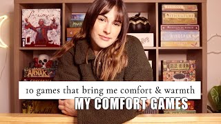 My 10 Comfort Games! | Games that bring me comfort & warm my heart.