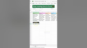 Excel tocol function! Combining list in Excel! #Excel #exceltricks #exceltutorials #spreadsheets