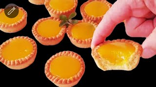 Delicious mini tarts recipe. Tartlets. tart recipe. desserts to make at home.