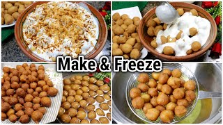 Karachi Famous Dahi Phulki Recipe Make & Freeze(Ramadan Special) Dahi Baray By Tasty Food With Maria