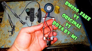 BM800 & FAKE BM800 unboxing, review, and comparison with Boya BY-M1  2021 version