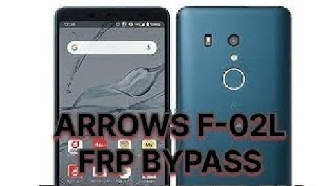 HOW TO BYPASS FRP ALL DOCOMO ARROW.. F-02L,F-14 