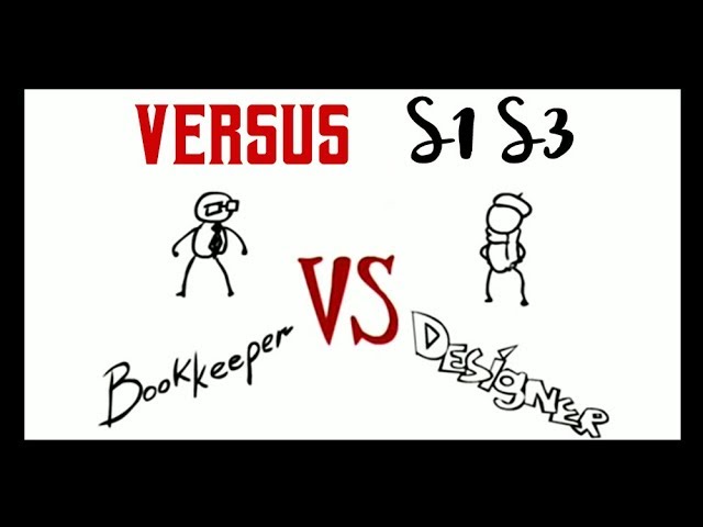 Bookkeeper vs Designer | Versus class=