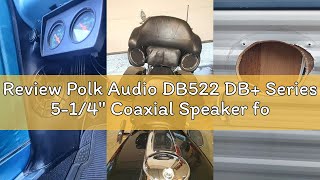 Player Profile Review Polk Audio DB522 DB+ Series 5-1/4" Coaxial Speaker for Car Audio & Marine Speakers, 2-Way Boa
