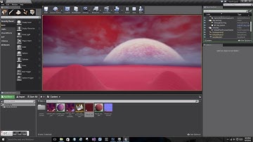 UE4 Space world