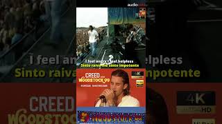 This Creed Performance is INSANE Creed - One LIVE at Woodstock 99 (Rare Footage) #shorts #rockmusic