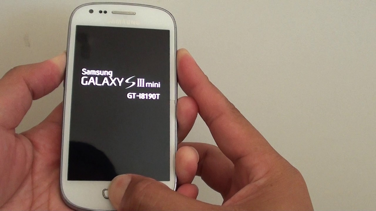 Samsung Galaxy S3 Mini: How to Hard Reset With Hardware Keys - YouTube