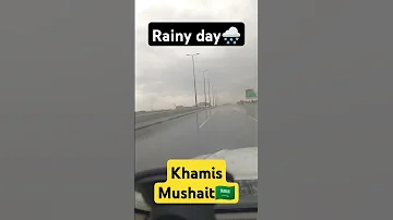 Rainy Day Khamis Mushait Ksa Shortsvideo Shorts Shortsviral 