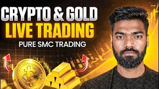🔴 GOLD & BTC LIVE | XAUUSD Analysis + Smart Money Concepts #3 ( CPI NEWS )
