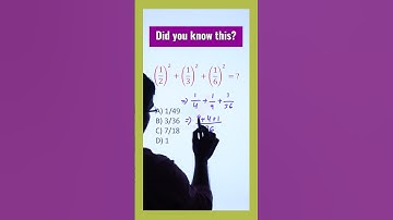 Adding Fractions With Different Denominators Math Problem #shorts #math #maths