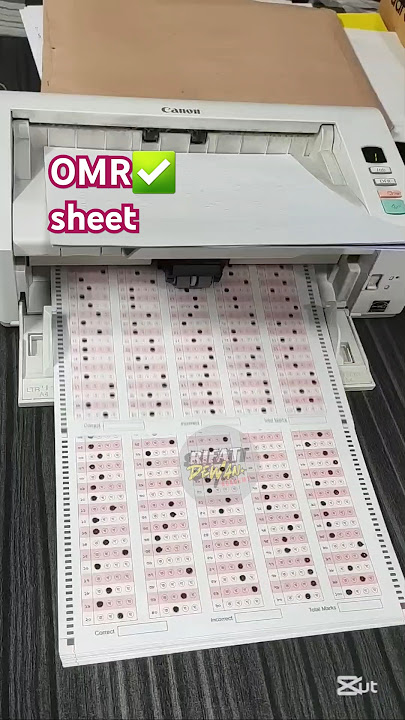omr sheet | optical mark reader | board exam #পরীক্ষার #shorts