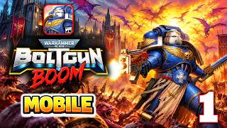 Warhammer 40,000: Boltgun Boom Mobile - Gameplay Walkthrough Part 1 (iOS / Android) screenshot 4