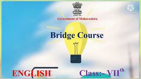 Bridge Course Subject-English Class 7th Activity-8