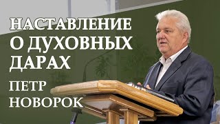 Наставление о Духовных Дарах. Петр Новорок