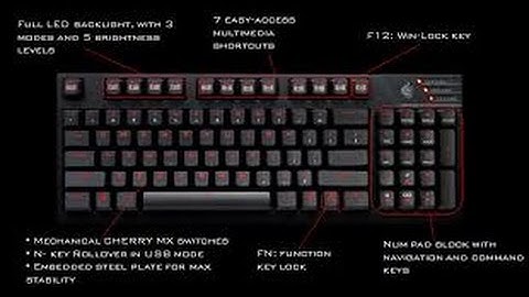 Cooler master quickfire TK machanical keyboard review