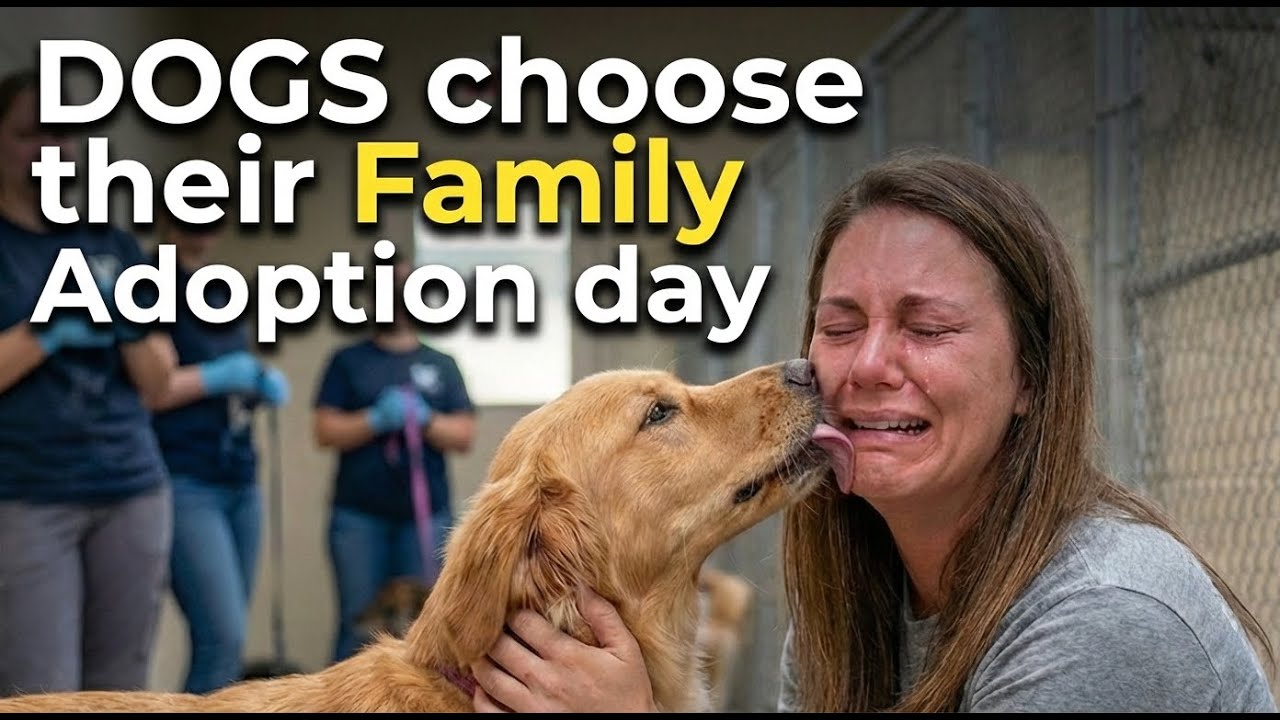 One Moment Changed Their Lives Forever — Watch These Dogs Choose Their Humans 