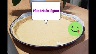 PÂTE BRISÉE LÉGÈRE