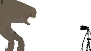 BACTERIA VS DISTORTUS REX  [JURASSIC WORLD REBIRTH VS BACKROOMS] STICK NODES PRO