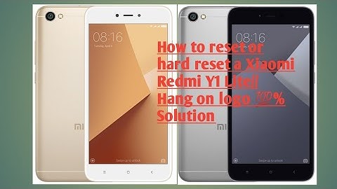 Hard Reset Redmi Y1 Lite Pattern Unlock// Mi Y1/Y1 lite Hang on logo Solutions 💯%✓