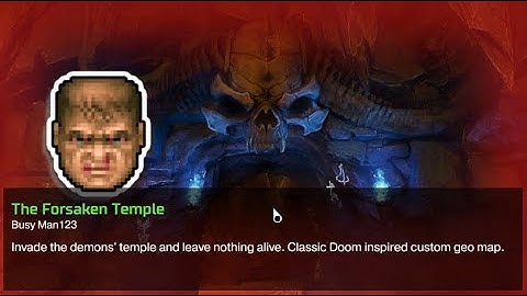 Doom Snapmap - The Forsaken Temple