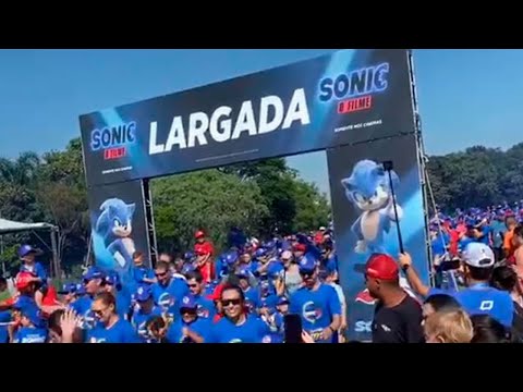 Sonic Movie 2 marathon event in Brazil
