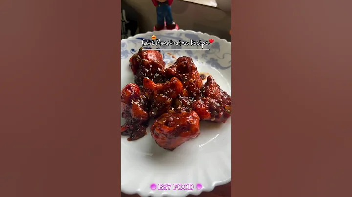 Gobi Manchurian Recipe! #gobimanchurian #manchurian #gobi #recipe #food #indianfood #shorts