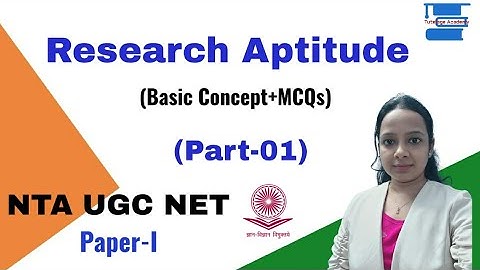 Research Aptitude (Part-01) Basic Concept & MCQs for UGC NET Paper 1|| By Richa Bharti Ma