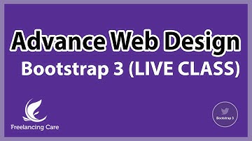 Web Design Advance Course [Bangla] - ( Bootstrap 3 / LIVE Class)
