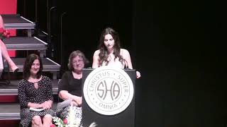 2022 Graduation: Opening Prayer & Salutatory