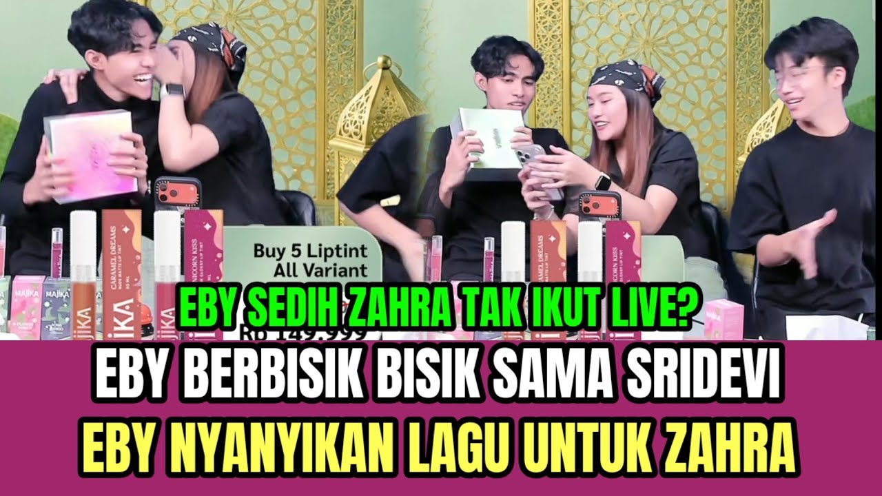 Eby Berbisik Sama Sridevi, Eby Nyanyikan Lagu Untuk Zahra!