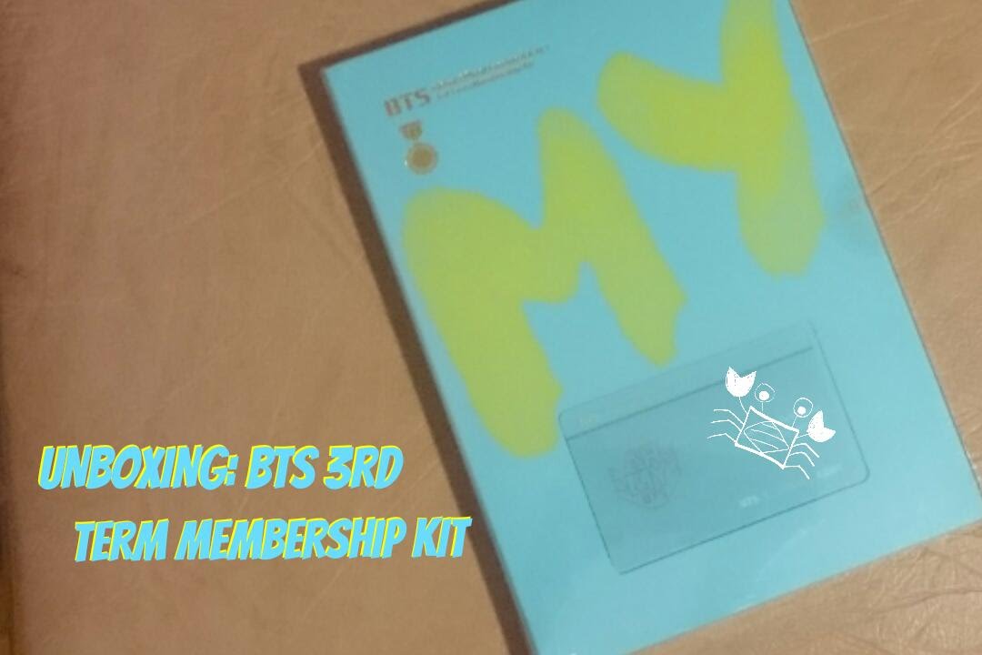 K-POP・アジア BTS 3rd Team Membership Kit BTS 3rd Team Membership Kit