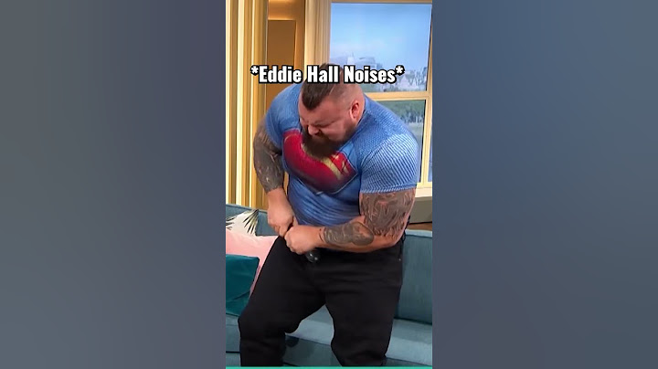 Eddie Hall Bends A Frying Pan #thismorning