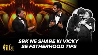 SRK ne share ki Vicky se Fatherhood Tips!