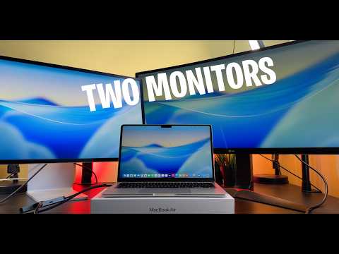 How to Connect 2 External Monitors to M5 MacBook Air