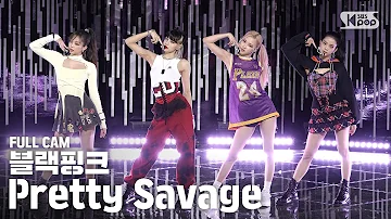[안방1열 직캠4K] 블랙핑크 'Pretty Savage' 풀캠 (BLACKPINK Full Cam)│@SBS Inkigayo_2020.10.11.