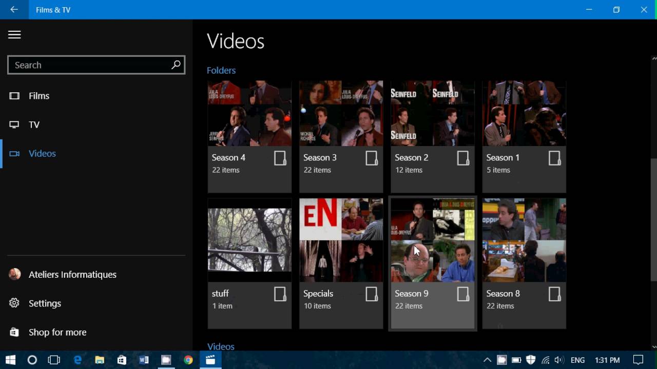 Introduction To The Film And Tv Movies And Tv App In Windows 10 Youtube