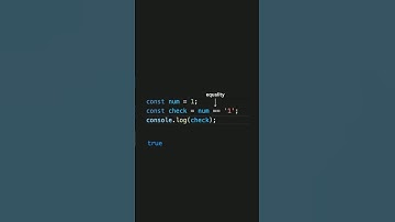 Learn the difference between == and === in JavaScript!