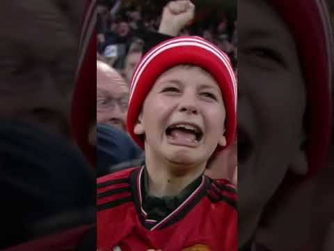 Las lágrimas cuando tu equipo marca en el último minuto. FÚTBOL ❤️⚽