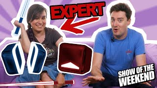 Ellen Plays Beat Saber On Expert Difficulty  Show Of The Weekend