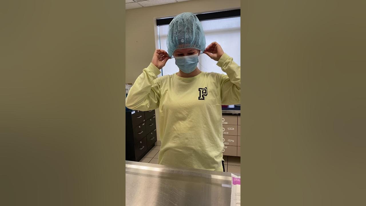 Surgical gown/ closed glove technique YouTube