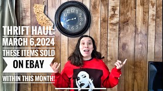 Thrift Haul: These Items Sell Fast On EBay by Thriftin Dirty  🛒 💨  213 views 1 month ago 8 minutes, 37 seconds